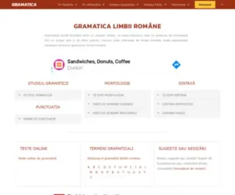 Gramaticalimbiiromane.ro(WordPress) Screenshot