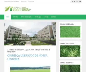 Gramaverde.com.br(Grama Verde 22 anos) Screenshot