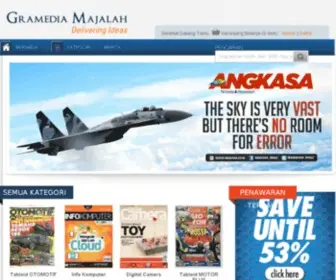 Gramedia-Majalah.com(Gramedia Majalah) Screenshot