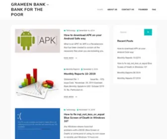 Grameen-Info.org(Grameen bank) Screenshot