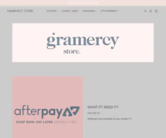 GramercyStore.com.au(Gramercy Store) Screenshot