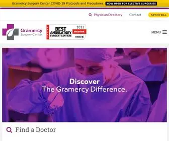 Gramercysurgery.com(Gramercy Surgery Center) Screenshot