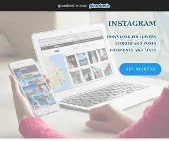Gramfeed.com(Gramfeed is now Picodash) Screenshot