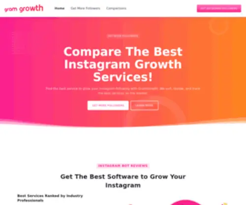 GramGrowth.co(Best Instagram Growth Services Compared) Screenshot