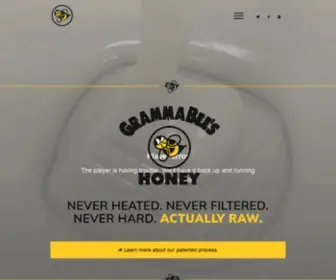 Grammabeeshoney.com(Gramma Bee's Honey) Screenshot