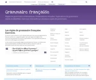 Grammairefrancaise.net(Cheesecake Recipe) Screenshot