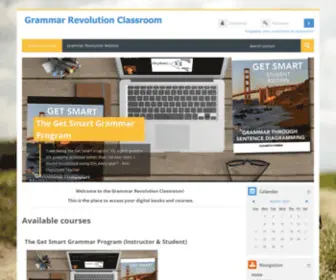Grammar-Revolution-Classroom.com(Grammar Revolution Classroom) Screenshot