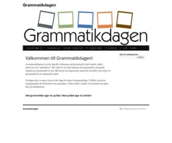 Grammatikdagen.se(Grammatik) Screenshot