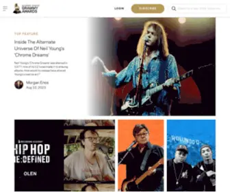 Grammy.org(Grammy) Screenshot