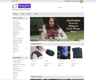 Grampasgarden.com(Natural Therapy) Screenshot