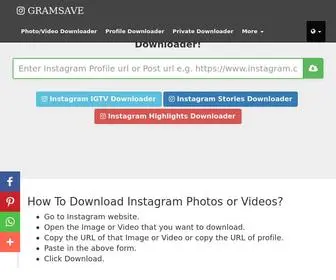 Gramsave.com(Instagram Photo) Screenshot