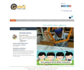 Gramslearning.com.sg(English, Chinese & Art) Screenshot