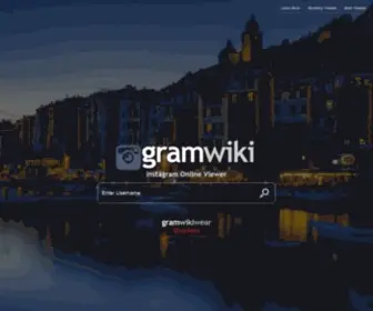 Gramwiki.com(GramWiKi) Screenshot