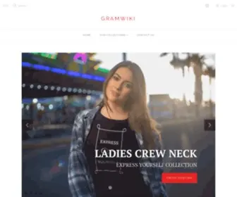 Gramwikiwear.com(See related links to what you are looking for) Screenshot