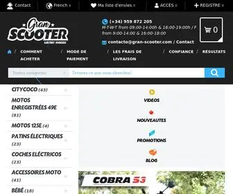 Gran-Scooter.fr(Scooter électrique) Screenshot