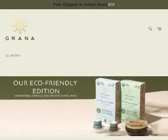 Granacafe.com(Grana US) Screenshot