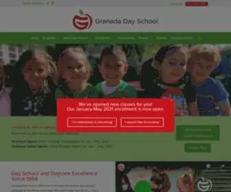 Granadadayschool.com(Granada Day School & Daycare in Miami/Coral Gables) Screenshot