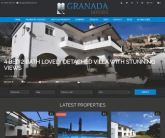 Granadahouses.es(Andalucia property for sale) Screenshot