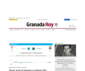 Granadahoy.com(Granada Hoy) Screenshot