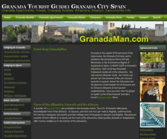 Granadaman.com(Granada Tourism) Screenshot