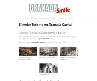 Granadasmile.com(Guía de Granada Online) Screenshot