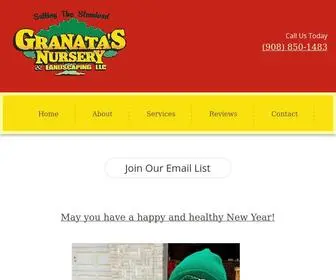 Granatasnursery.com(Landscaping Long Valley) Screenshot