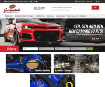 Granatellimotorsports.com(Granatelli Motor Sports) Screenshot