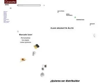 Granattejoyas.com(Joyeria personalizada) Screenshot