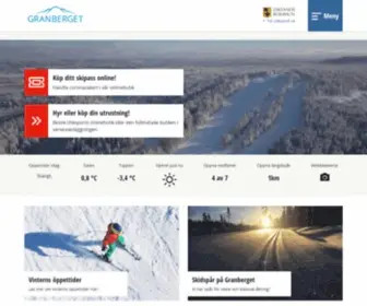 Granberget.se(Skidanläggning) Screenshot