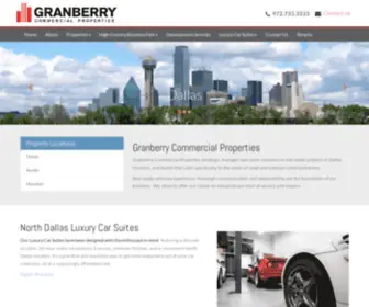 Granberryproperties.com(Granberry Commercial Properties) Screenshot