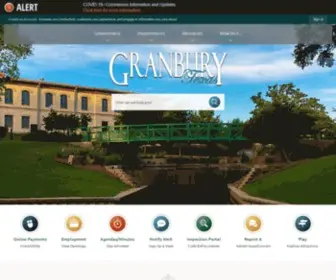 Granbury.org(Granbury, TX) Screenshot