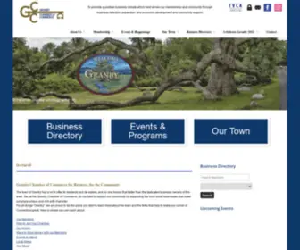 Granbycoc.org(Granby Chamber of Commerce) Screenshot