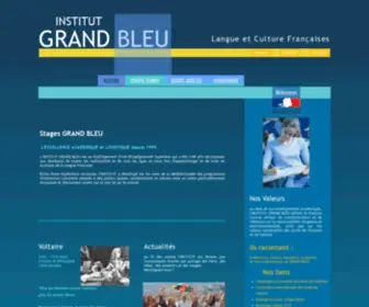 Grand-Bleu.fr(ACCUEIL) Screenshot