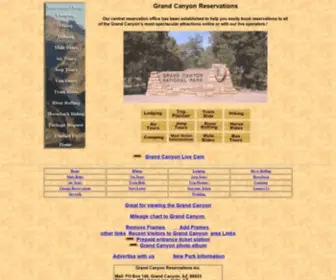 Grand-Canyon.com(Grand Canyon Reservations (official site)) Screenshot