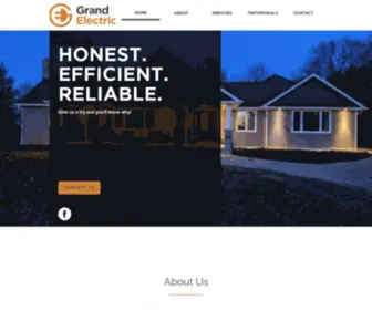 Grand-Electric.ca(HOME) Screenshot