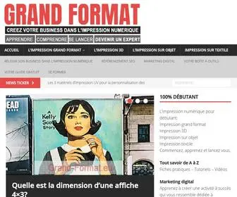 Grand-Format.eu(L'impression) Screenshot