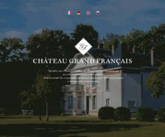 Grand-Francais.com(Château Grand Francais) Screenshot