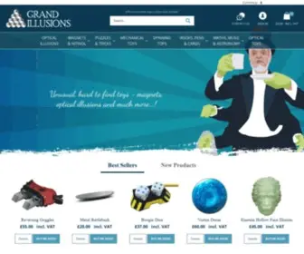 Grand-Illusions.com(Optical Illusions) Screenshot
