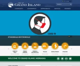 Grand-Island.com(City of Grand Island) Screenshot