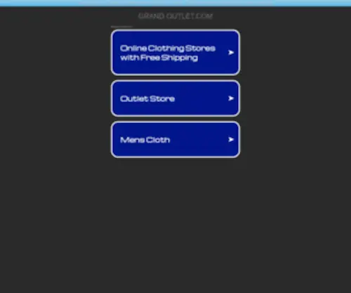 Grand-Outlet.com(Grand Outlet) Screenshot