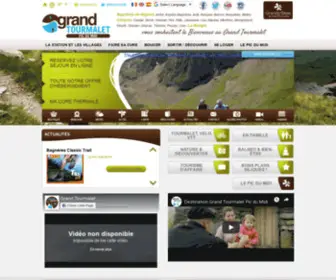 Grand-Tourmalet.com(Grand Tourmalet) Screenshot