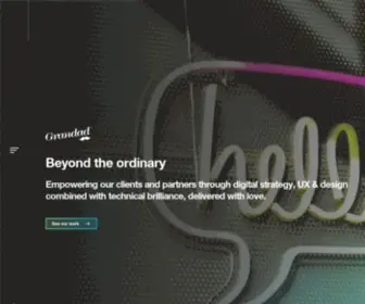 Grandadlondon.com(Brighton based Digital Marketing and Creative Website Design Agency) Screenshot