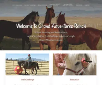 Grandadventuresranch.com(Grand Adventures Ranch) Screenshot