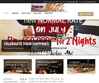 Grandasia-Hotel.com(Grand Asia Hotel) Screenshot