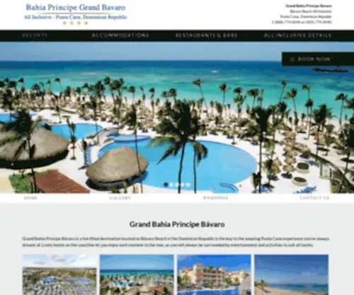 Grandbahiaprincipebavaro.com(Punta Cana) Screenshot