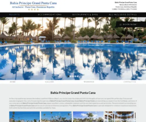 Grandbahiaprincipepuntacana.com(Bahia Principe Punta Cana All Inclusive Resort) Screenshot