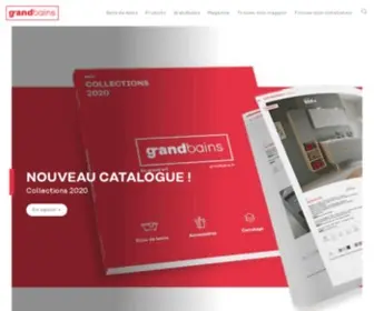 Grandbains.fr(La référence meuble et salle de bain sur mesure) Screenshot