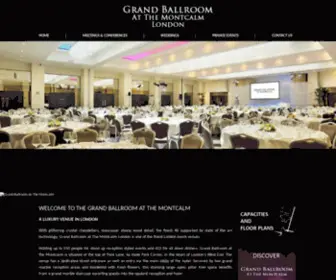 Grandballroomatthemontcalm.co.uk(Grand Ballroom At The Montcalm) Screenshot
