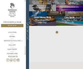 Grandbay.gr(Grand Bay Beach Resort) Screenshot