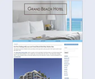 Grandbeachhotelblog.com(On the Grand Beach Hotel blog) Screenshot